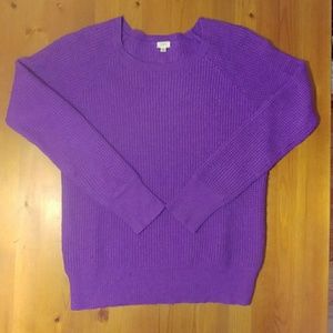 EUC J. CREW LAMBSWOOL SWEATER